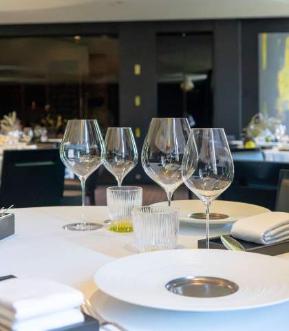 Plat Restaurant Gastronomique à Vienne La Pyramide 2 étoiles Michelin