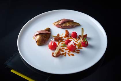 Plat La Pyramide Vienne Chef Patrick Henriroux Restaurant 2 étoiles Michelin Isère